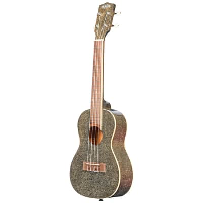 Kala Brand Star Dust Gold Sparkle Concert Ukulele KA-SPRK-GOLD image 3