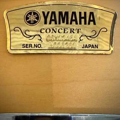 Yamaha 4.5x13 CSM1345A Concert Maple Snare (Made in Japan) image 3