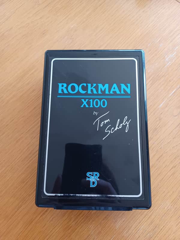 SR&D Rockman X100 Pocket Amplifier 1980s - Black image 1