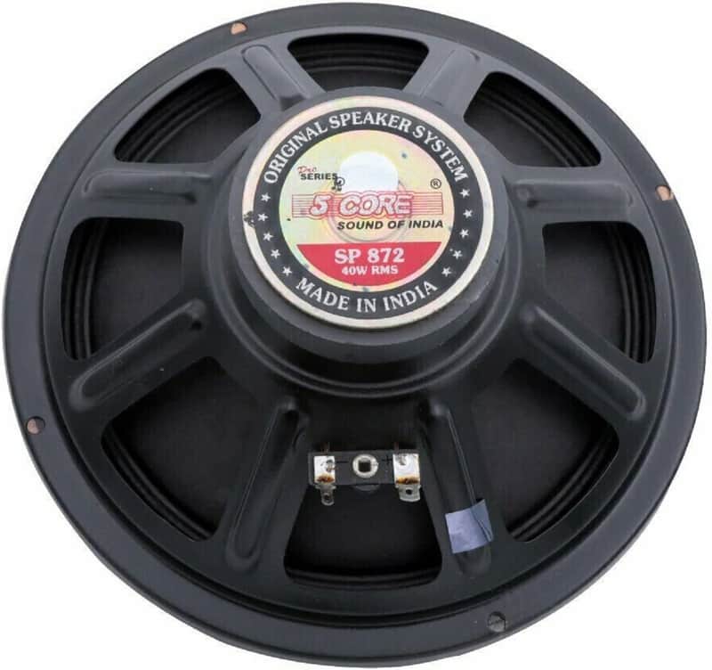 5Core 8" Inch Replacement  Guitar Speaker for Guitar Amplifier Universal 40W 4 Ohm Black SP 872 GTR image 1