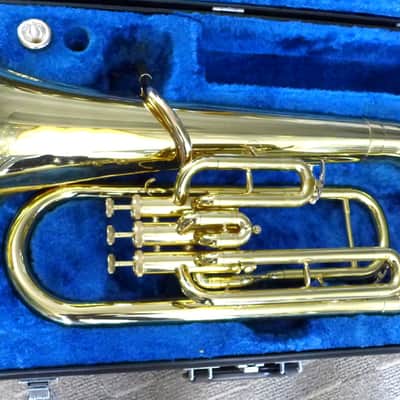 Yamaha YEP-201 Series 3-Valve Euphonium - Brass image 3