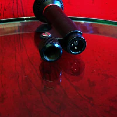 Vintage 1990's Audio-Technica Pro 4L dynamic cardioid microphone Low Z w mic clip image 12