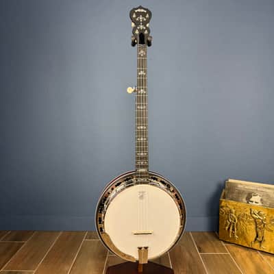 Custom Deering Sierra Maple 5-String Banjo Dark Eagle II Stain image 2