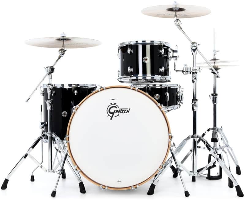 Gretsch Drums Catalina Club 4-piece Shell Pack - Piano Black image 1