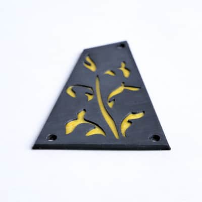 Custom Ibanez Truss Rod Cover (without string retainer) – Gold Tree of Life image 4