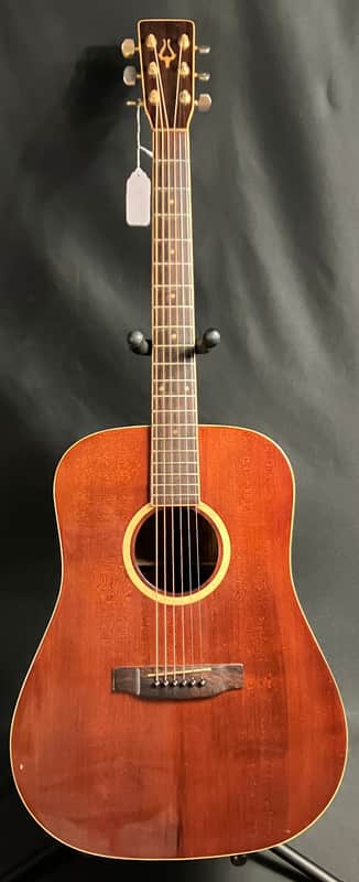 Daion MIJ The '78 Heritage Dreadnought Acoustic Guitar Stained Mahogany w/ OHSC image 1