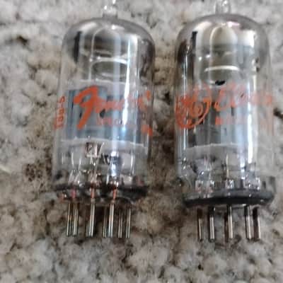 Original 1979 Fender Branded (2) 6V6GT's, (4) 7025, (2) 12AT7 tubes image 6
