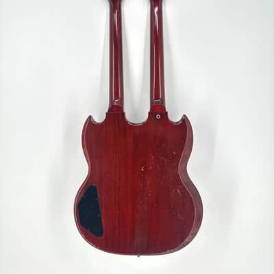 Gibson Custom Jimmy Page 1969 EDS-1275 Doubleneck Collector’s Edition Aged, Played & Signed - Cherry image 10