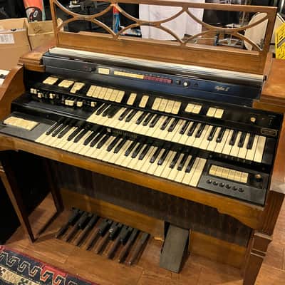 Hammond Electric Organ T-412 60’s - Natural image 15