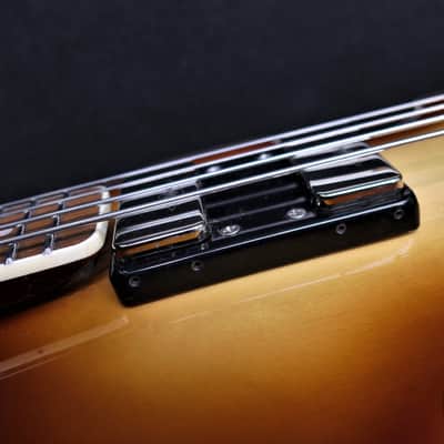 Hofner HCT-500/1-CV Cavern McCartney Revolution Look Custom Beatle Bass Tea Cups, RUGBY BALL TUNER BUTTONS & LaBella 760FHB2 Flats image 5