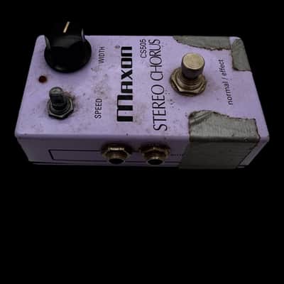 Maxon CS505 Stereo Chorus 1999 - 2003 - Lavender X5989 image 2