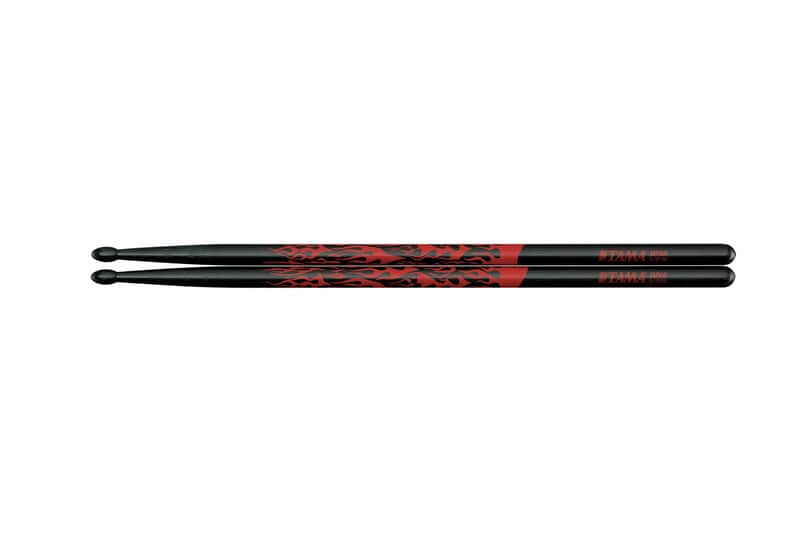 Tama 5A Oak - Red Rhythmic Fire image 1