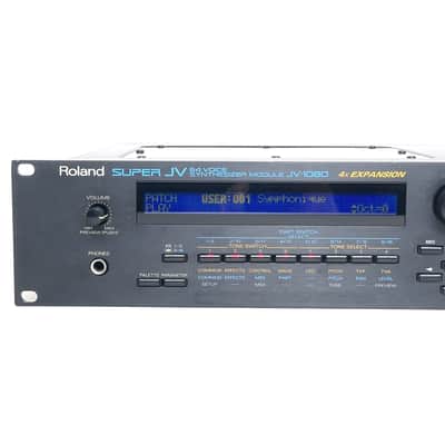 Roland JV-1080 with New internal battery / 120V version　64-Voice Synthesizer Module 1994 - 2001 - 90s y2k Made in Japan Worldwide Shipment image 4