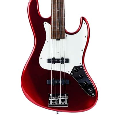 Sadowsky MetroLine 21 Fret Vintage J/J Bass 4 String Candy Apple Red Metallic image 1