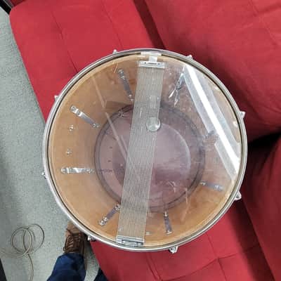Dewey Marching Snare Drum 15x11.5 1970s - Black image 13