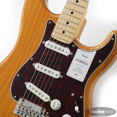 Fender Made in Japan Made in Japan Hybrid II Stratocaster (Vintage Natural/Maple) image 4