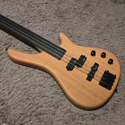 Stagg BC300FL Fretless Fusion 2020s - Natural image 3