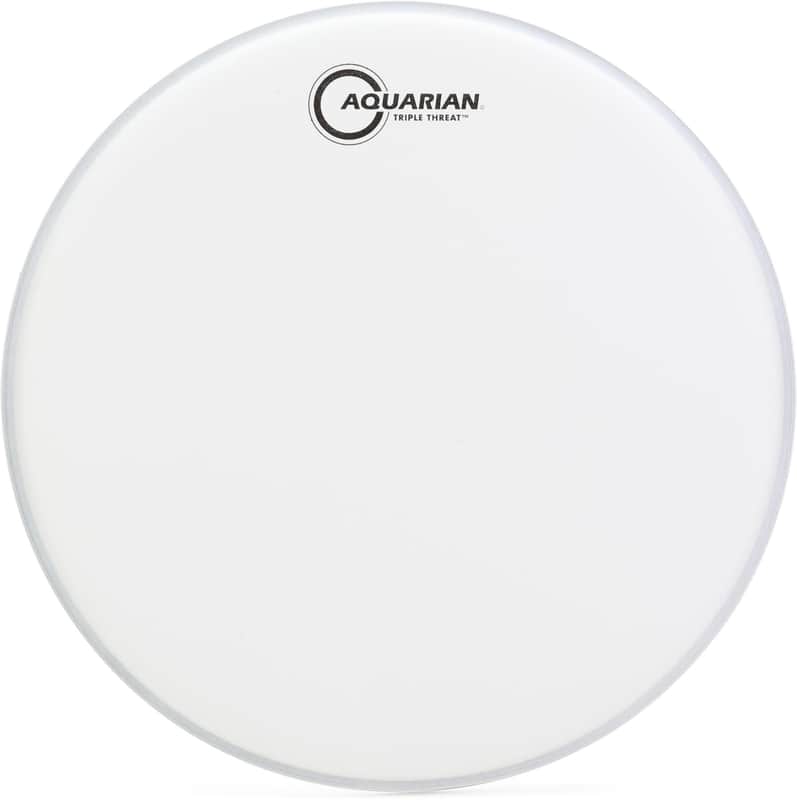 Aquarian Triple Threat Snare Drumhead - 13 inch (2-pack) Bundle image 1