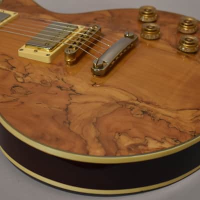 c. 1970s Giannini GIL-260 Lawsuit LP Copy Natural Finish MIJ image 10
