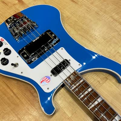 Rickenbacker Limited Edition 4003 Fab Gear Model Bass 2025 - Blue Hawaiian image 7
