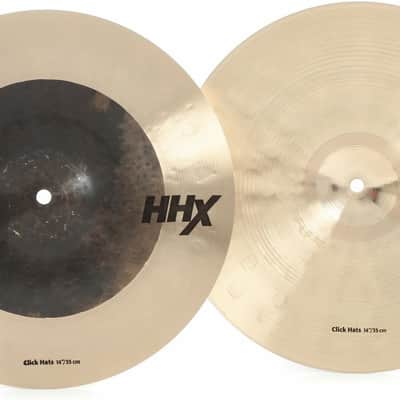 Sabian 11402XNC / 14” HHX Click Hats image 3