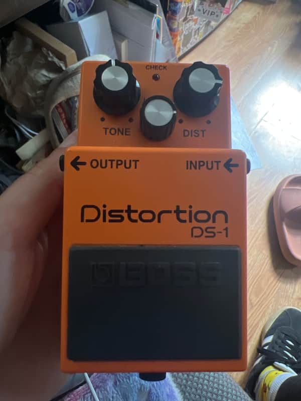 Boss DS-1 Distortion (Silver Label) 1994 - Present - Orange image 1