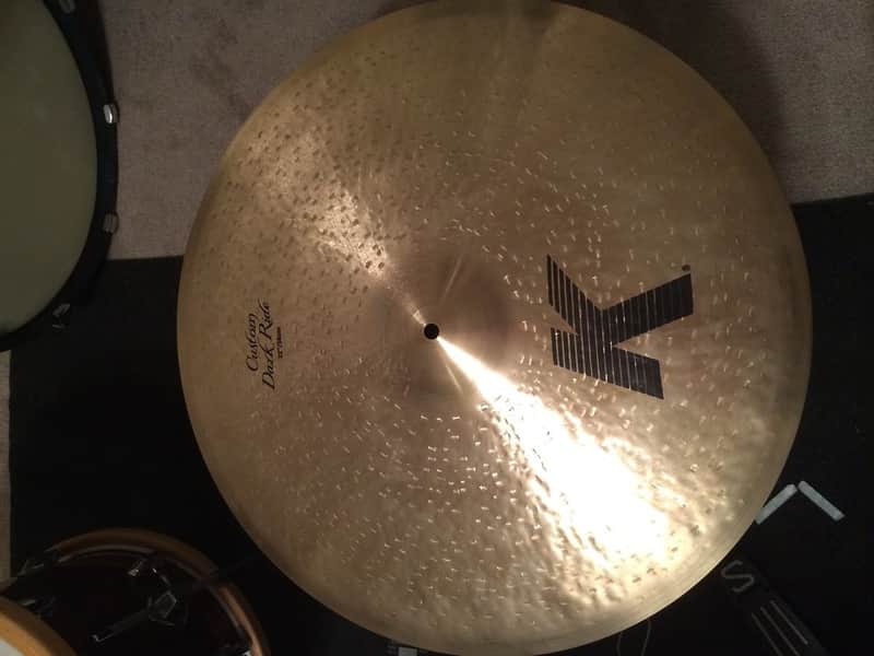 22" Zildjian K Custom Dark Ride image 1