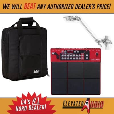 Nord Drum 3P 6-Channel Modeling Percussion Synthesizer w/ Free Carry Bag and Mounting Clamp Bracket image 2