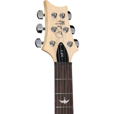 Paul Reed Smith SE NF3 Guitar w/Rosewood Fingerboard & PRS Gig Bag - Pearl White image 8