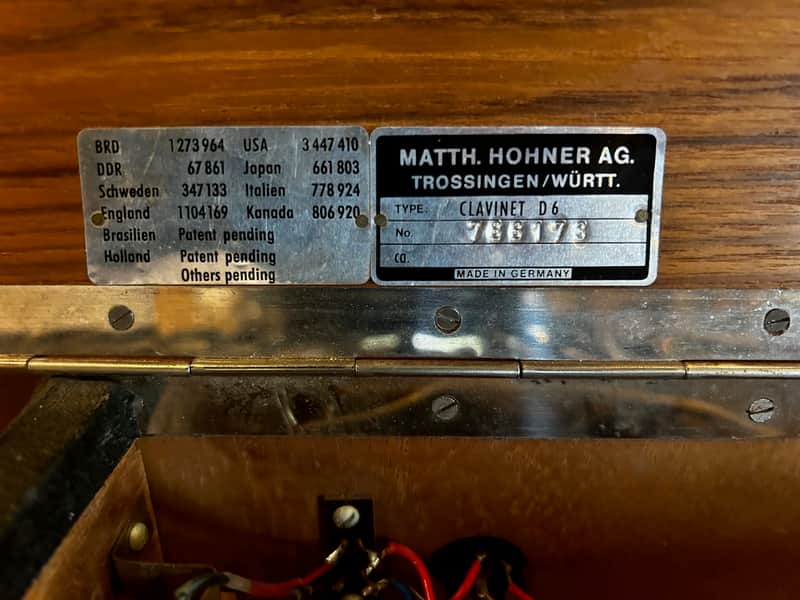 Hohner Clavinet D6 1971 - Natural image 1