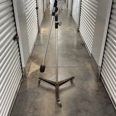 Vintage starbird / RCA 180 Graybar mic microphone stand Nashville location image 5