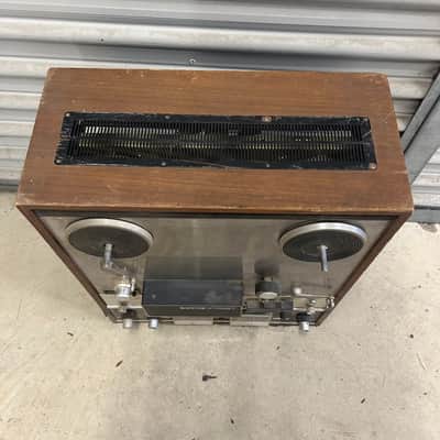 TEAC A-7030 7.5/15ips 1/4” Two-Track Reel to Reel Recording Deck FOR PARTS OR RESTORATION image 2