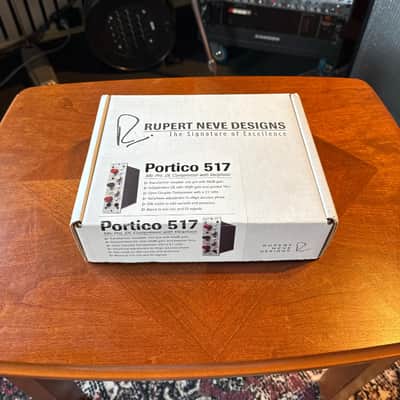 Rupert Neve Designs Portico 517 500 Series Mic Pre / Compressor Module 2011 - Present - White image 5