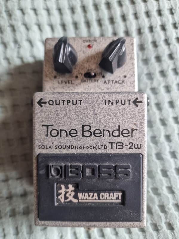 Boss TB-2W Tone Bender Waza Craft 2021 - Present - Silver image 1