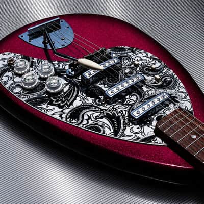 KAPA MINSTREL 1958 - CUSTOMIZED. PURPLE SPARKLE. Only 1. Rare. Showstopper. Only 1. image 12