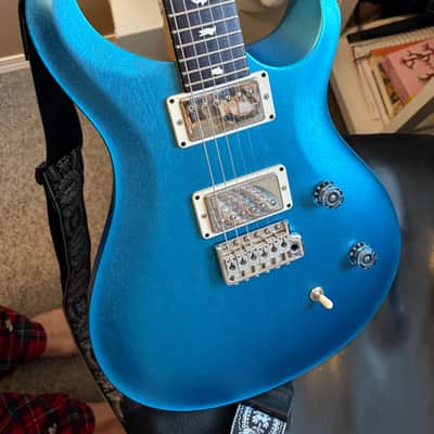 2023 Paul Reed Smith CE-24 with Birds ~ Custom Color Aquamarine Fire Mist Satin imagen 6