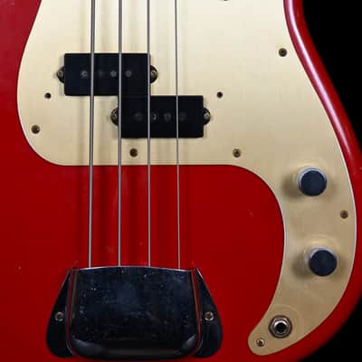Fender Custom Shop LTD Precision Bass from 2021 in Dakota Red with original Hardcase image 5
