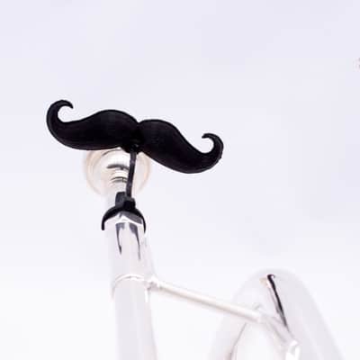 Brasstache Clip-on Mustache for Brass Mouthpieces Model:French Horn image 5
