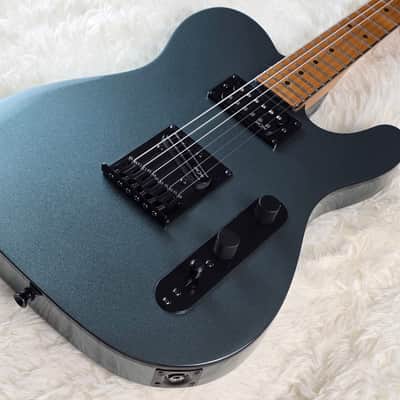 2023 Squier Contemporary Telecaster RH - Gunmetal Metallic - Like New image 3