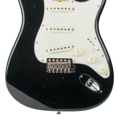 2023 Fender Custom Shop Jimi Hendrix Voodoo Child Stratocaster Journeyman Black #VC0378 image 3