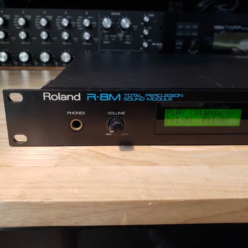 Roland R-8M Total Percussion Sound Module 1980s - PROFESSIONALLY SERVICED image 1