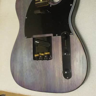 . Dyed Basswood Telecaster Body Multicolor image 16