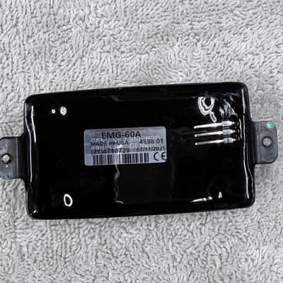 EMG 60A - Alnico Neck - 2025 -  BLACK POWDER COAT - Special Order - Like New - Free Shipping image 2