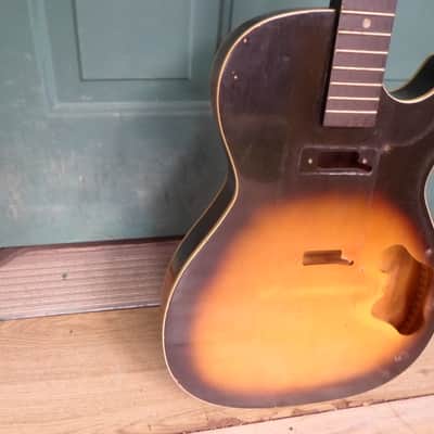 Silvertone Harmony Rare 1959 Stratotone Electric Guitar Project image 2