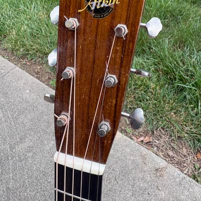 Atkin Essential OM - 2023 - Aged Nitrocellulose Finish - KK Pure Mini - OM-18 Style image 4
