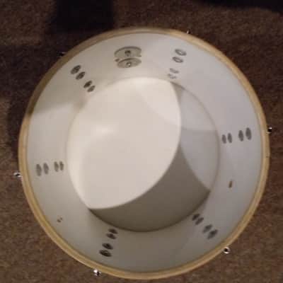 Ludwig 8X12 TOM LATE 70'S OR EARLY 80'S - PSYCHEDELIC RED WRAP image 8