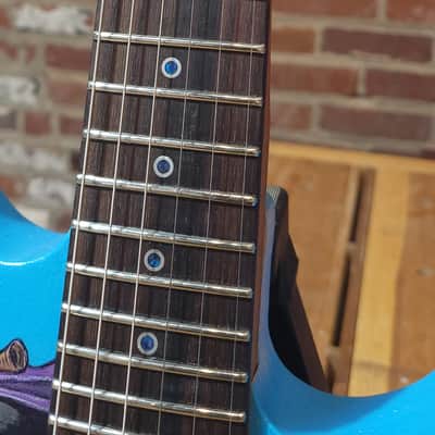 H. T. Wentz Luthiers Der Todesking 2024 - Hand Painted Nitrocellulous image 3