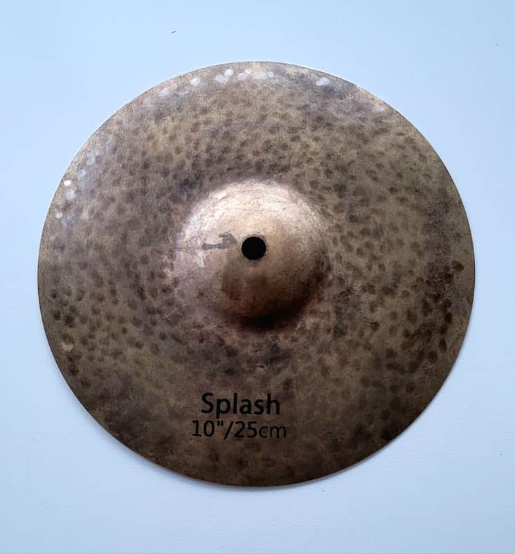 10" Dark & Dry Splash Cymbal - B20 Bronze - Arborea Knight image 1