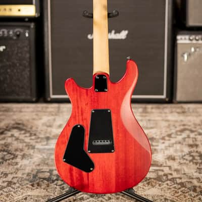 PRS SE CE 24 Solid Body Electric Guitar - Vintage Cherry with Gig Bag image 7