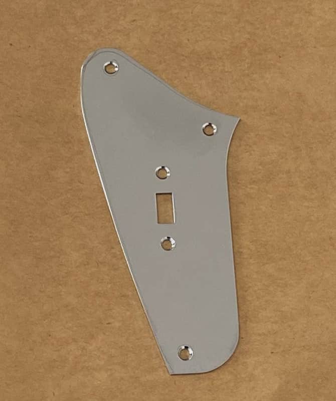 One Slide Switch plate,for Fender Jaguar Custom,Chrome Finish image 1